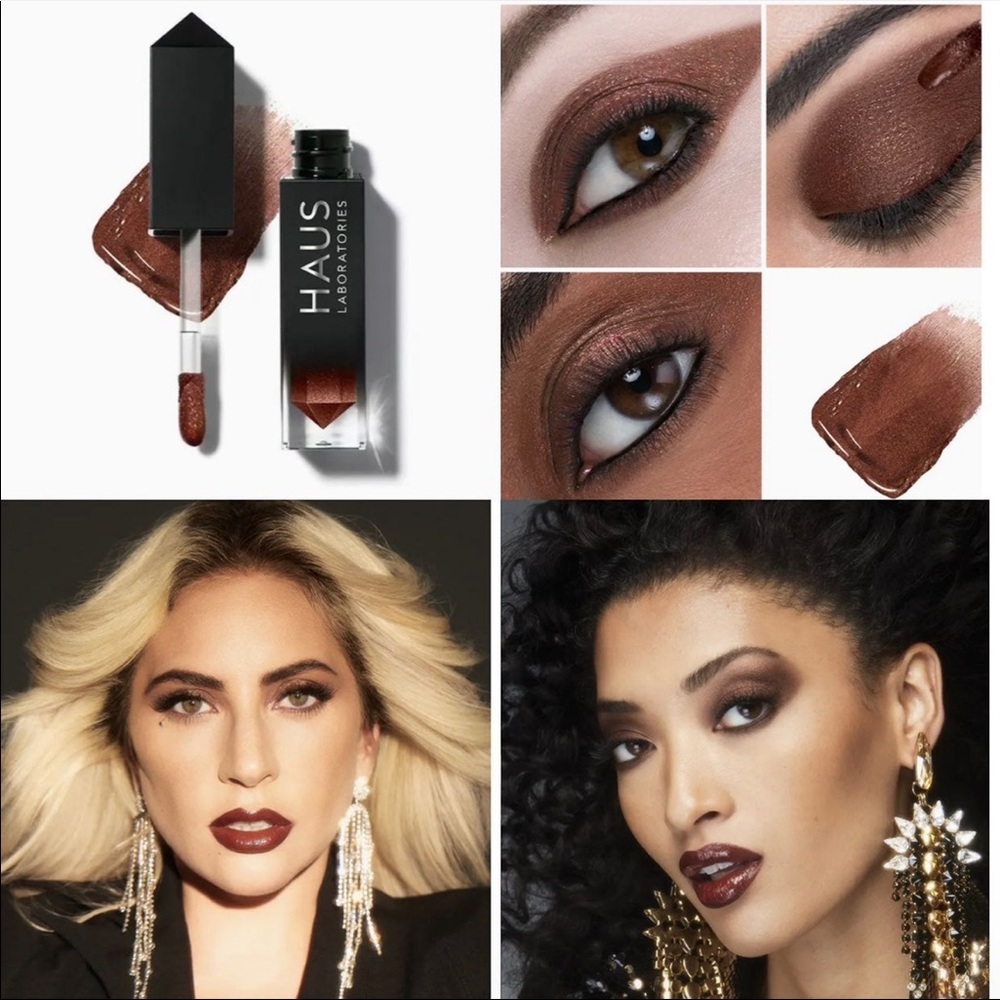 🌿 HAUS LABORATORIES By Lady Gaga: GLAM ATTACK LIQUID EYESHADOW - RYE